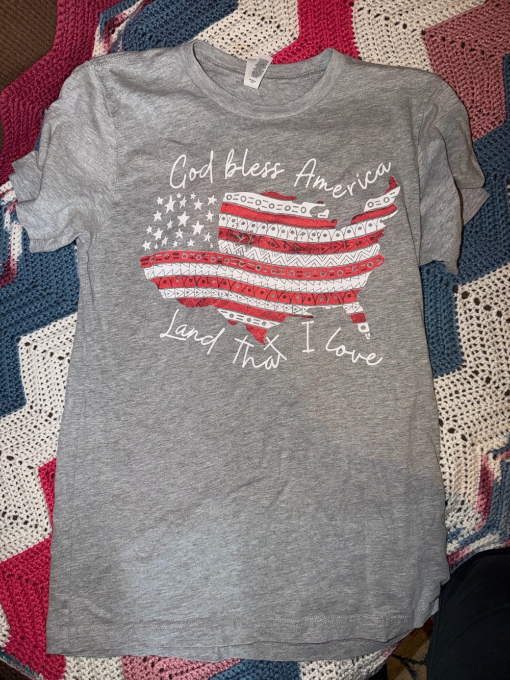 Americana Bella Canvas Tee